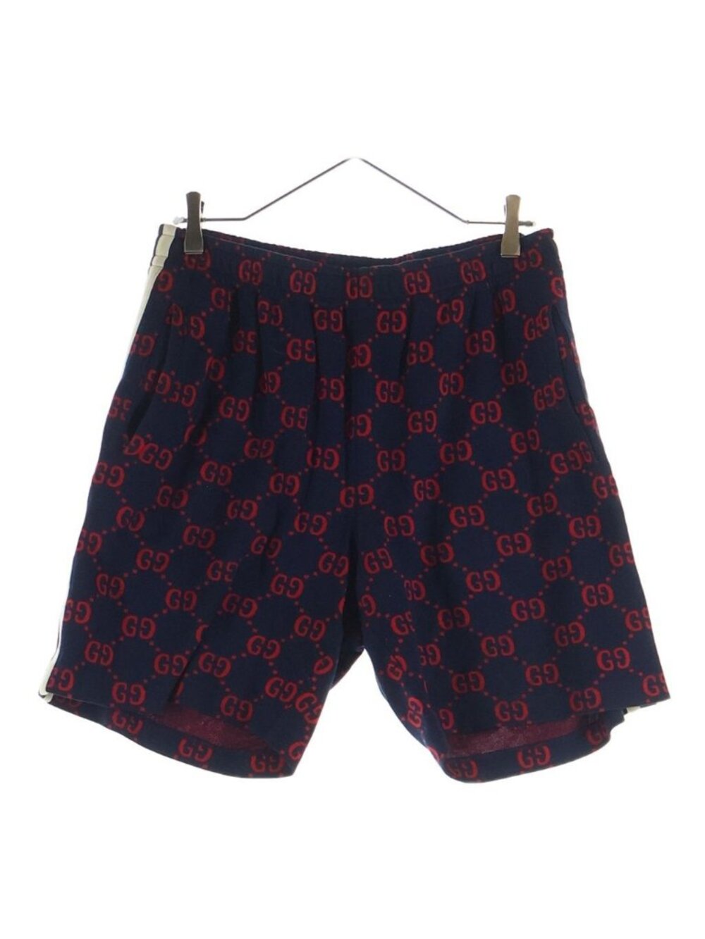 Gucci GG Jacquard Jersey Shorts Allover Navy